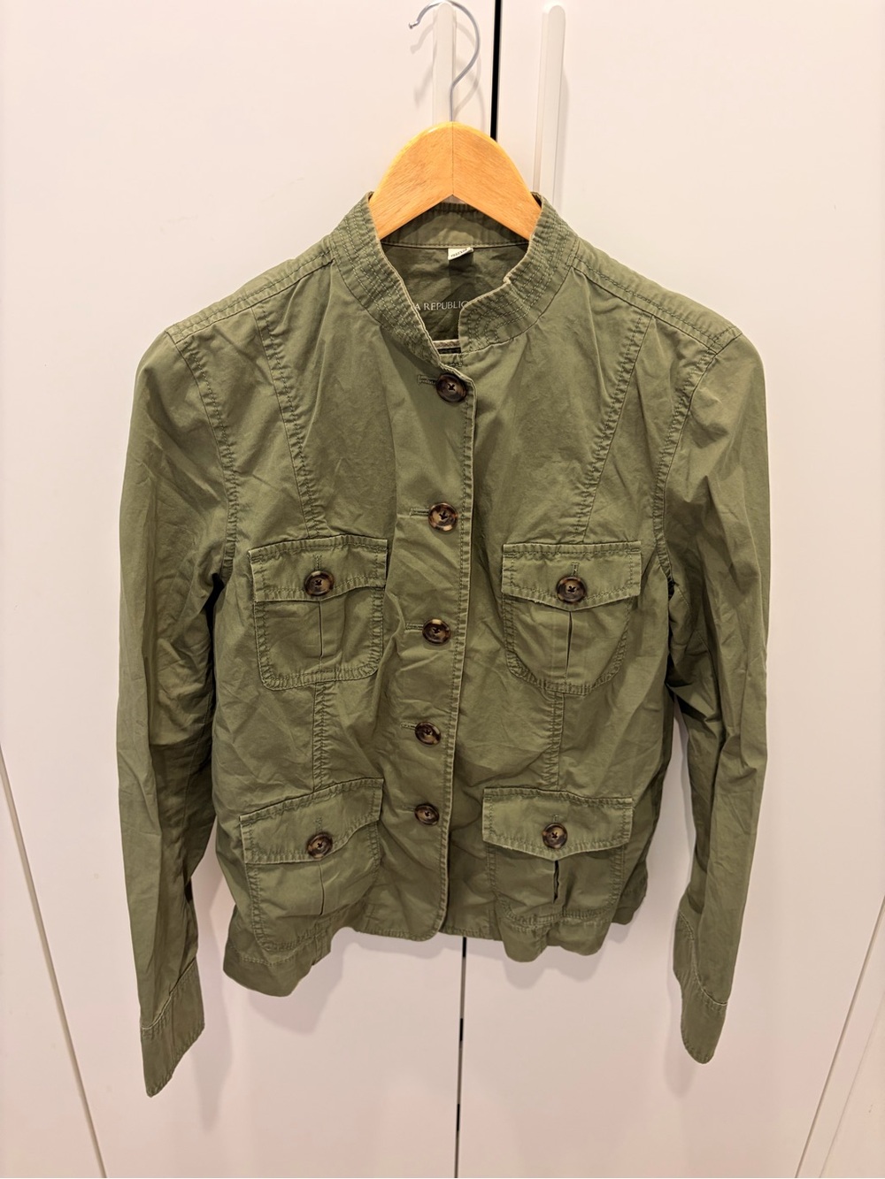 Banana Republic Olive Green Utility Jacket